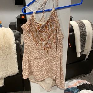 Sleeveless summer top